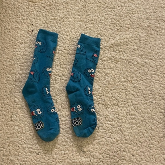 Blue Character Socks - Picture 1 of 2